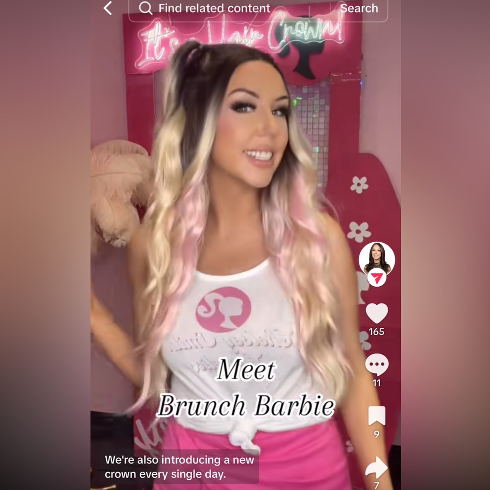 Chelsey Smith Crowns Brunch Barbie